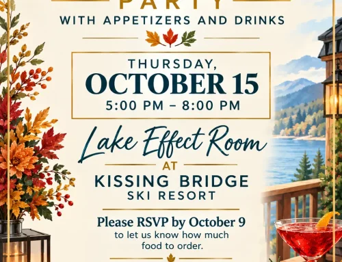 Craneridge Welcome Fall Party – October 15 at Kissing Bridge